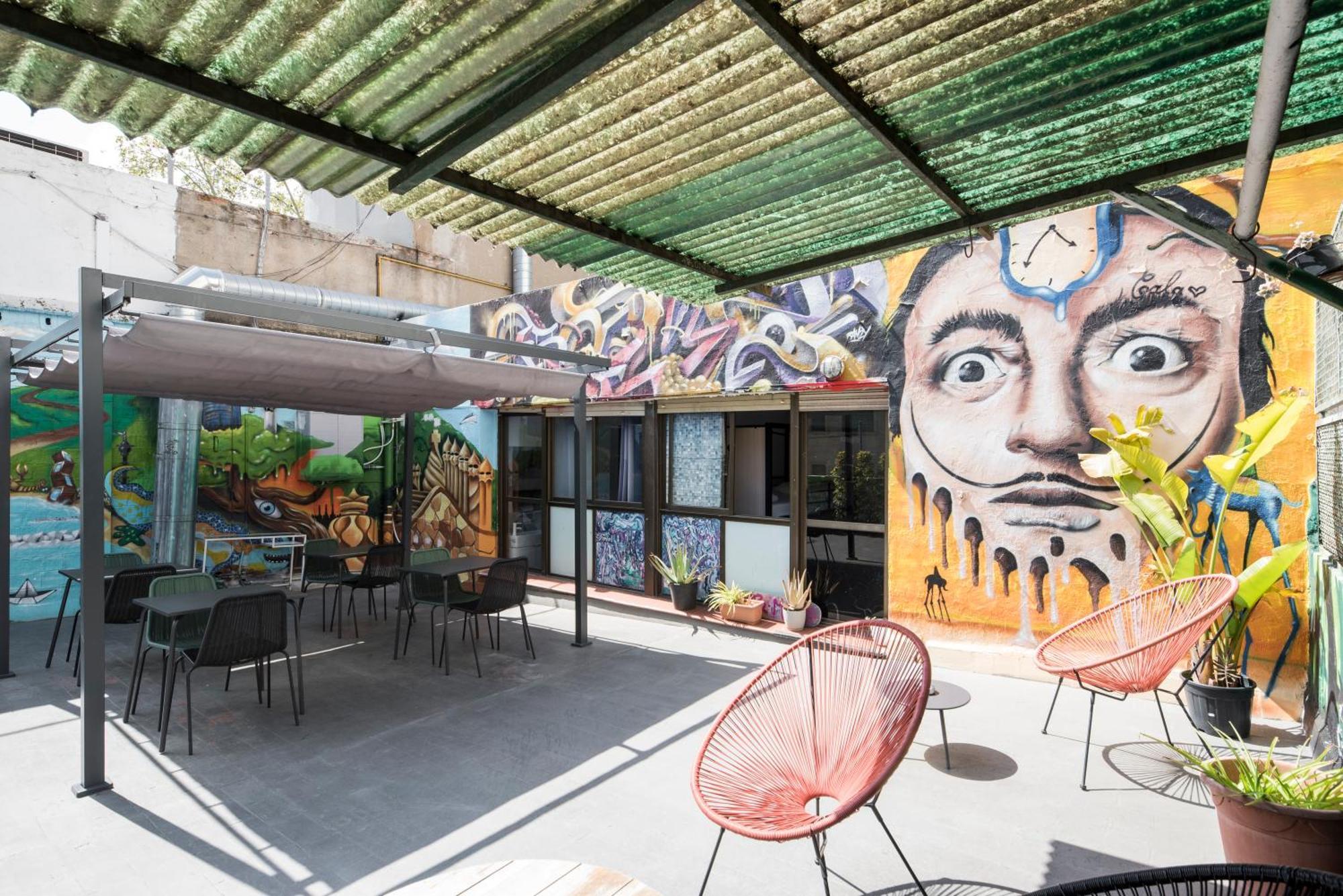 No Limit Hostel Graffiti Barcelona Exterior foto