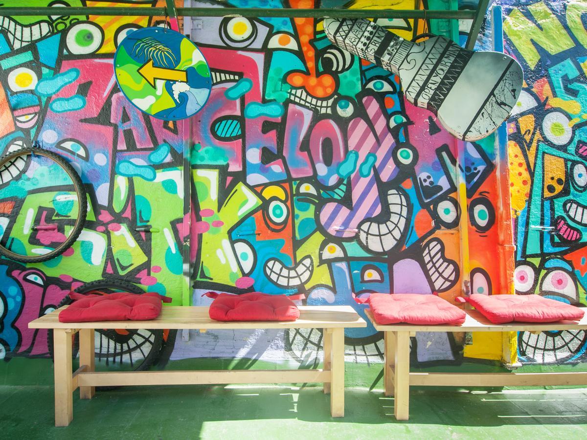 No Limit Hostel Graffiti Barcelona Exterior foto
